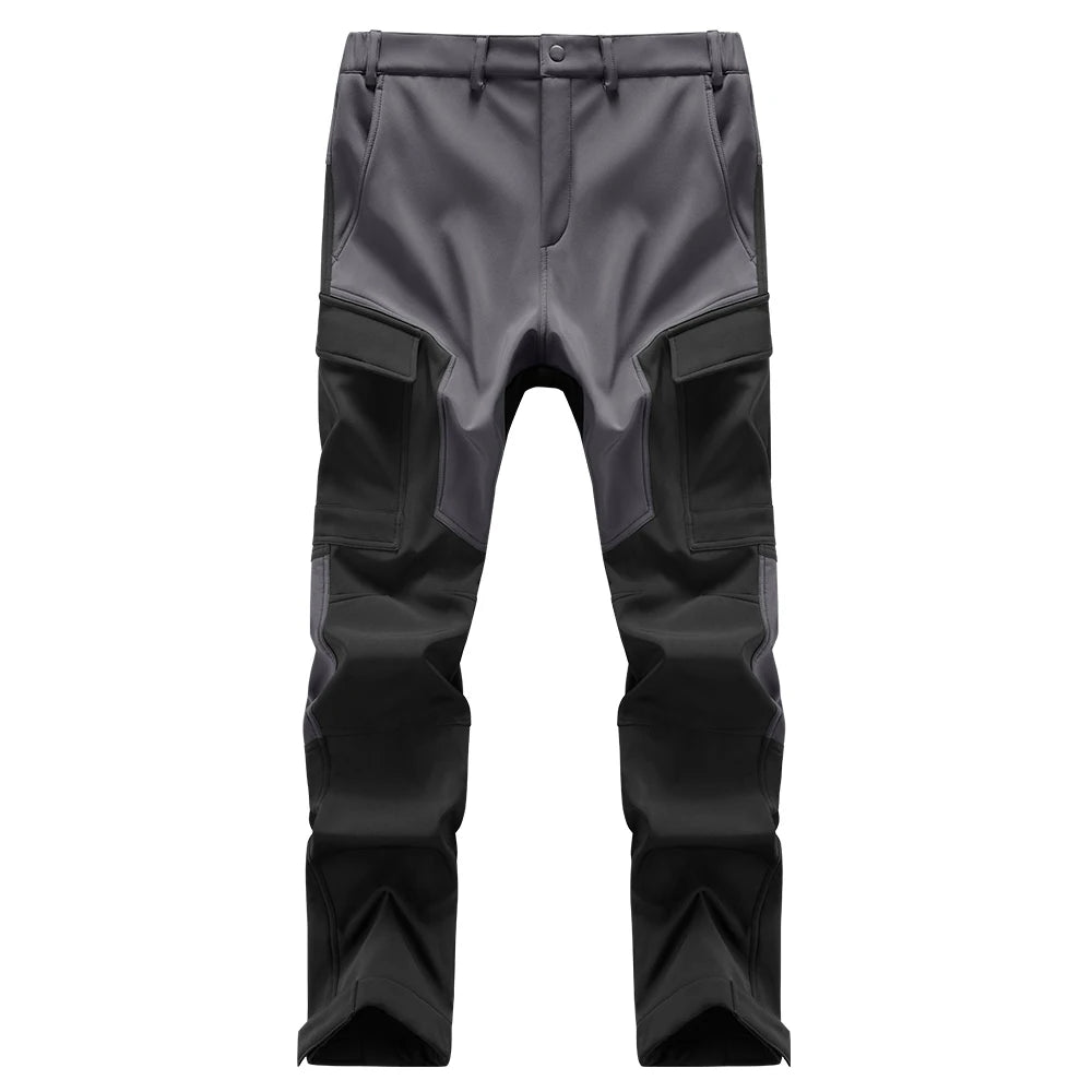 Men’s Waterproof Winter Fleece Outdoor Pants
