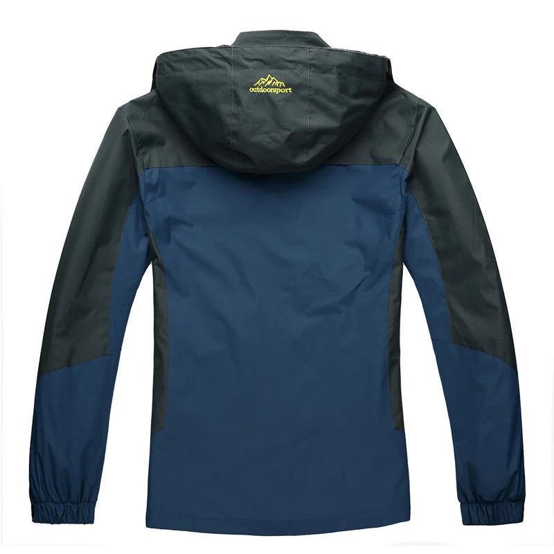Men’s Waterproof Outdoor Hiking Windbreaker Jacket