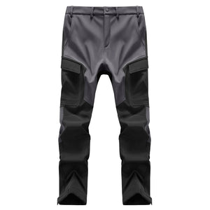 Men’s Waterproof Winter Fleece Outdoor Pants