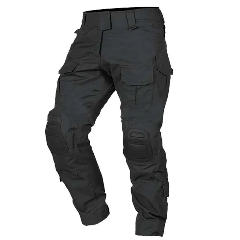 Unisex Tactical Combat Cargo Pants with Knee Pads