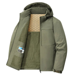 Men’s Winter Tactical Softshell Waterproof Jacket