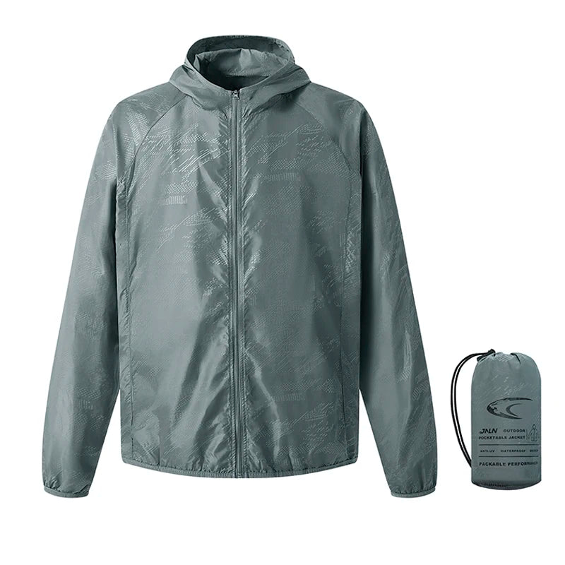 Unisex Waterproof Outdoor Hiking Windbreaker Jacket