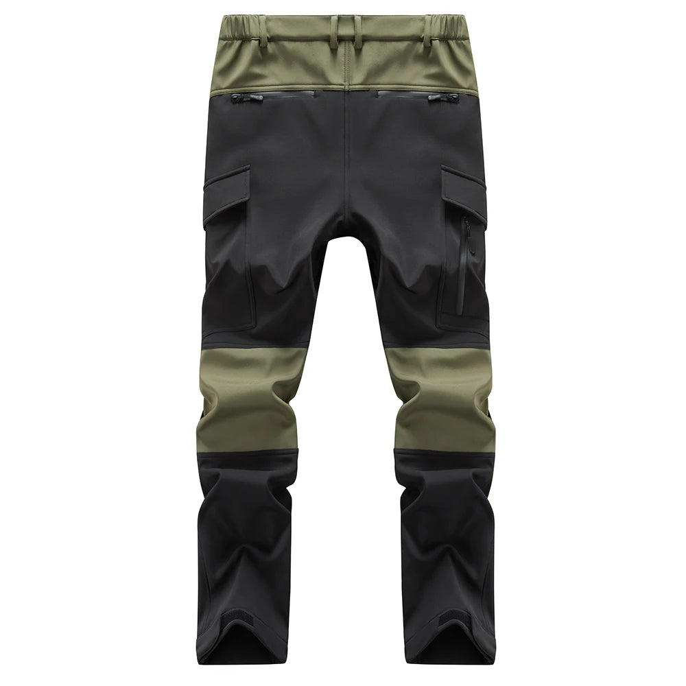 Men’s Waterproof Winter Fleece Outdoor Pants